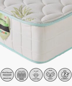 SleepNest iAloe Vera Medium Firm Pocket Spring Sup...