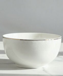 Sandra New Bone China Rice Bowl - 13 cm