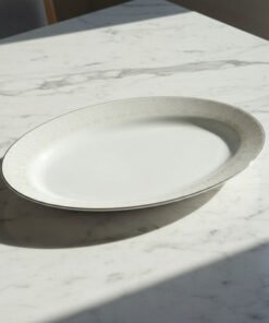 Sandra New Bone China Oval Platter - 36 cm