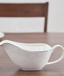 Sandra New Bone China Gravy Boat and Saucer - 400 ...