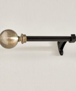 Gordo 19mm Extendable Curtain Rod - 76-210 cm