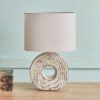 Novalie Ceramic Table Lamp with Shade - 37 cm