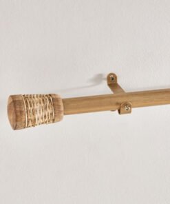 Natura Aries 25mm Extendable Single Curtain Rod - ...