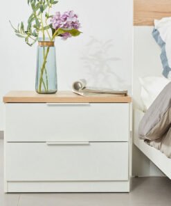 Milan 2-Drawer Nightstand