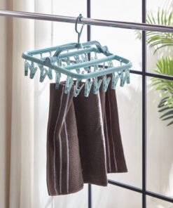 Swift Plastic Hanger with 32 Pegs - 32x32x25 cm