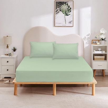 Ultima 3-Piece Super King Super Soft Fitted Sheet ...