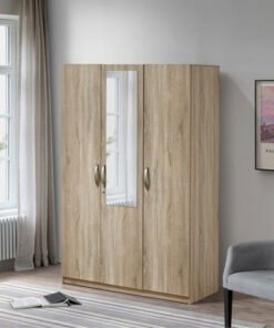 Kulltorp Plus 3-Door Wardrobe with Mirror