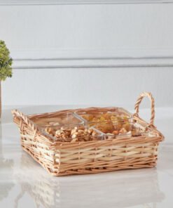 Minimalist 5-Piece Glass Snack Set