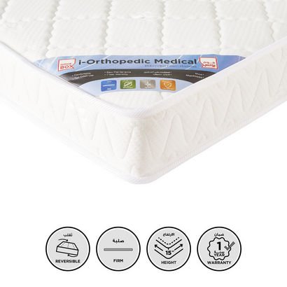 SleepEase iOrthopedic Medical Extra Firm Rebonded ...