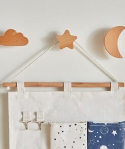 Natura 3-Piece Wooden Constellation Wall Hook Set