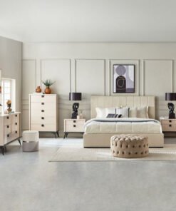 Luxembourg 5-Piece King Bedroom Set - 180x200 cm