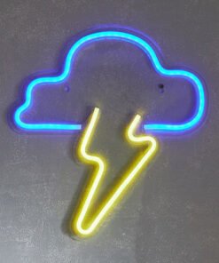 Lyn Thunder Frame LED Neon Light - 31x2x33 cm