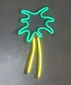 Lyn Palm Tree Frame LED Neon Light - 43x2x25 cm
