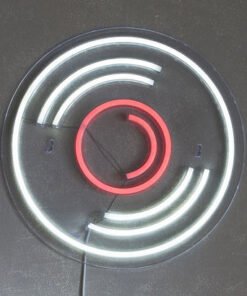 Lyn Disc Frame LED Neon Light - 32x2x32 cm