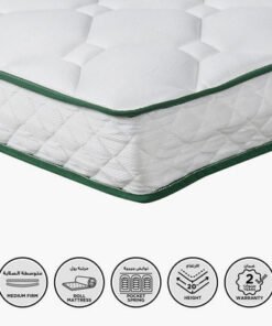 SleepEase iVanilla Kids Pocket Spring Single Mattr...