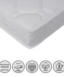 SleepEase iOasis 3 Zone Pocket Spring Queen Mattre...