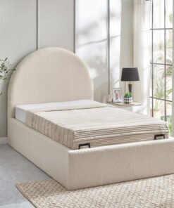 iCloud Upholstered Twin Bed with Hydraulic Storage...