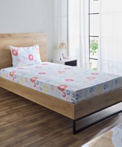 Nora Regina 2-Piece Single Microfibre Flat Sheet S...