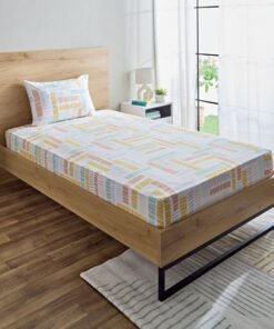Nora Savana 2-Piece Single Microfibre Flat Sheet S...