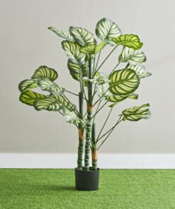 Teodora Artificial Calathea Tree - 105 cm