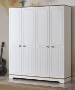 Listro 4-Door Wardrobe