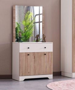 Polo 1-Drawer 2-Door Dresser with Mirror