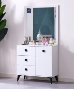 Star 3-Drawer Dresser with Mirror and Door