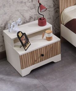 Polo 1-Drawer Nightstand with Shelf
