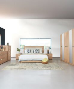 Edmonton 5-Piece King Bedroom Set - 180x200 cm
