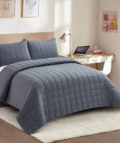 Knitnook Cotton Jersey 3-Piece King Summer Quilt C...