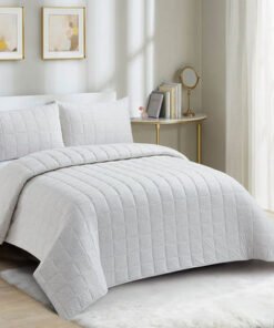 Knitnook Cotton Jersey 3-Piece King Summer Quilt C...