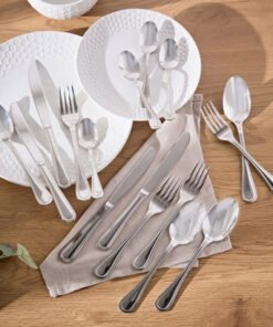 Ridge 16-Piece 18/10 Stainless Steel Cutlery Set