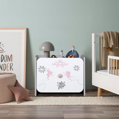 Pixie 1-Drawer Nightstand