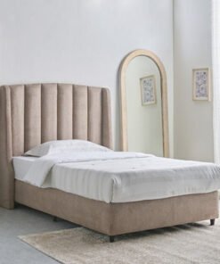 Maine Lewis Upholstered Twin Bed - 120x200 cm