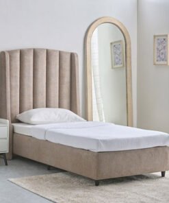 Maine Lewis Upholstered Single Bed - 90x200 cm