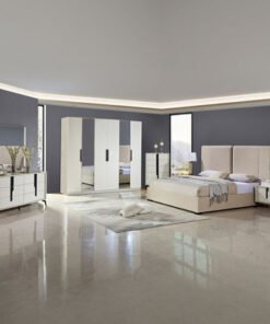 Grandeura 6-Piece King Bedroom Set - 180x200 cm