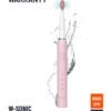 porodo W-Sonic Electric Toothbrush with 100 Days Battery Life & Professional Sonic Cleaning / Low Noise Operation / IPX7 Water Resistant / 2 min Smart Timer - Pink
