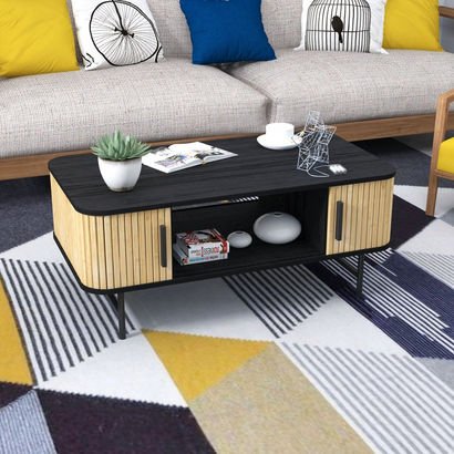Olivia Coffee Table with Shelf
