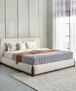 Pearl Tuscany Queen Upholstered Bed - 160x200 cm