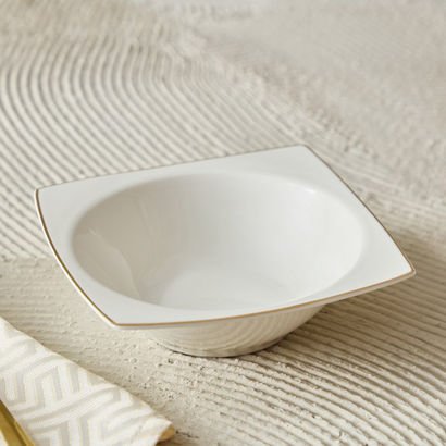Peace New Bone China Line Square Cereal Bowl - 19 ...