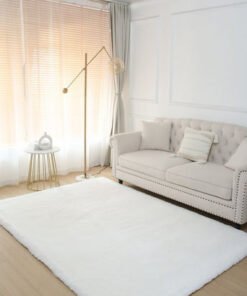 Luxy Bliss Premium Faux Rabbit Fur Rug - 240x360 c...