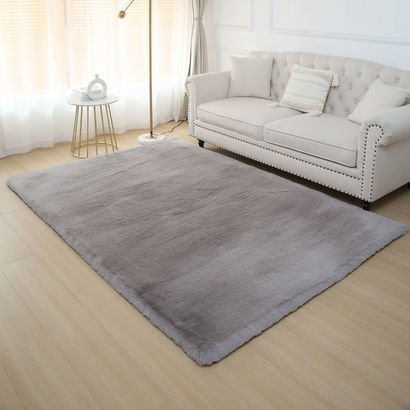 Luxy Bliss Premium Faux Rabbit Fur Rug - 200x300 c...
