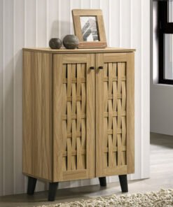 Verona 12-Pair Shoe Cabinet with 2 Doors
