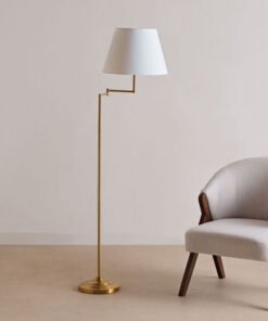 Rollins Metal Swing Arm Floor Lamp - 160 cm