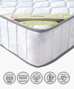 i-Prime Super King Bonnell Spring Mattress - 200x2...
