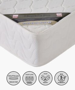 iSupreme Plus Side Foam Encased Bonnell Spring Que...
