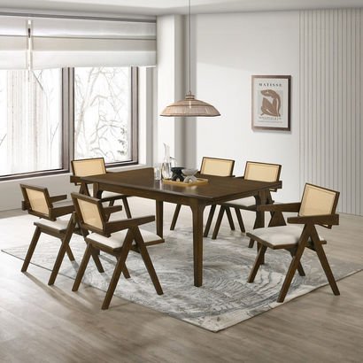 Camila 6-Seater Dining Table Set