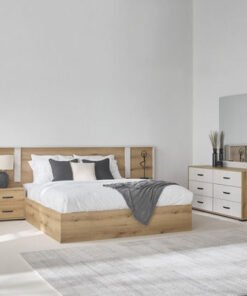 Athens Uber 5-Piece King Bedroom Set - 180x200 cm