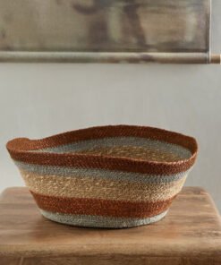 Noir Sea Grass Floor Planter - 40x40x14 cm