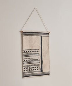Noir Cotton Woven Wall Hanging - 50x80 cm